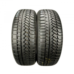 Opony używane 2x205/60R16 CONTINENTAL CONTIWINTERCONTACT TS850 P 92H